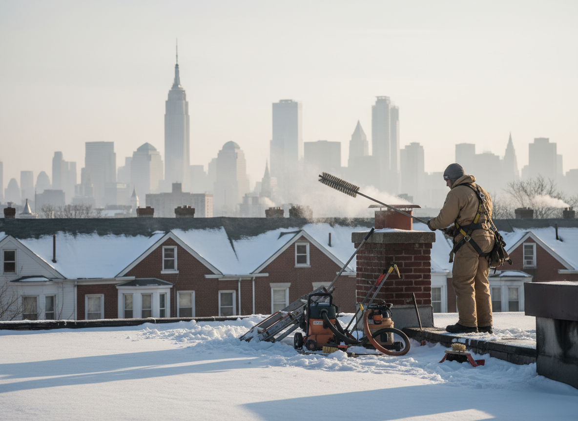 Winter Chimney Maintenance Tips For West New York Homes