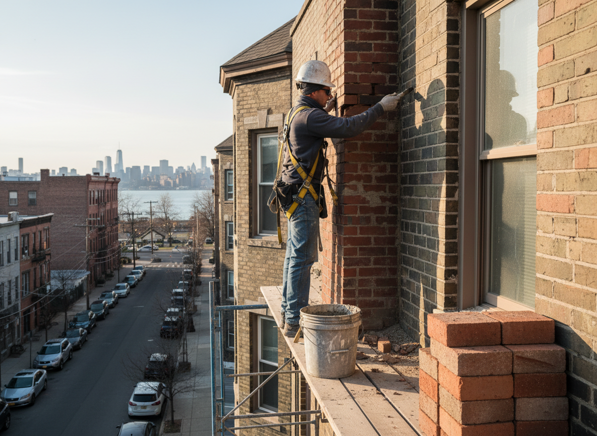 Brick Chimney Repair in West New York, NJ