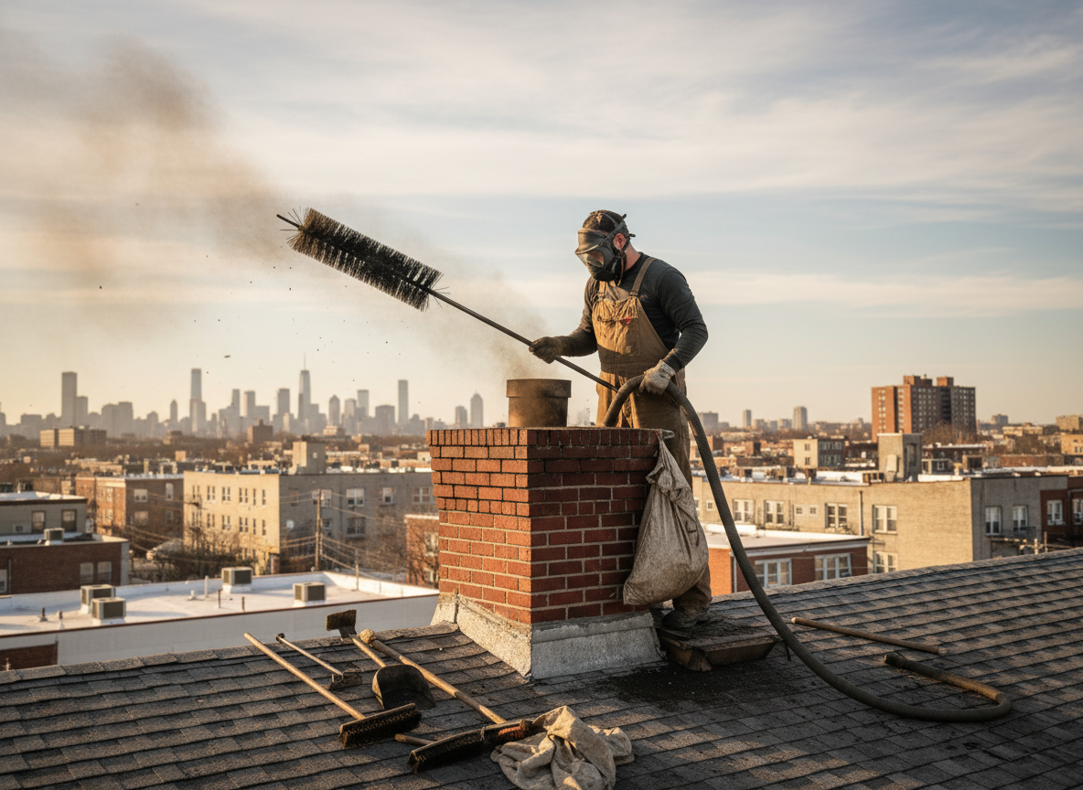 Chimney repair in Dyer Avenue