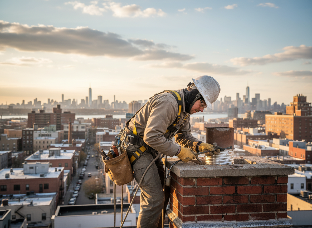 Chimney Liner Repair in West New York, NJ