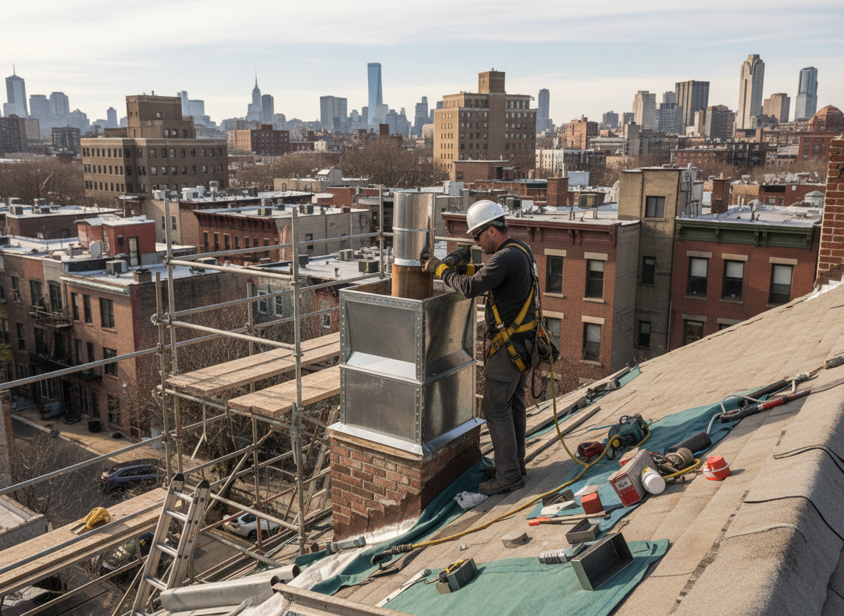 Prefabricated Chimney Repair in West New York, NJ